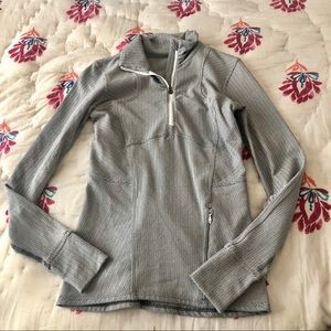 Lululemon Gray Pull Over Jacket
